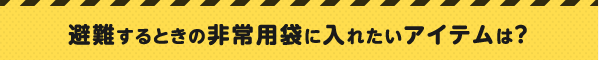 具体的な避難の行動方法